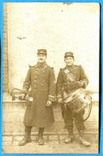 CPA Photo : Clairon et tambour