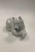 Figurine De Mère Ours Blanc