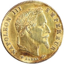 5 Francs Napoléon III Tête