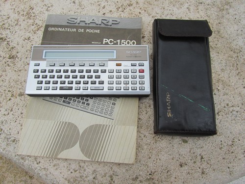 Sharp 1500 pocket - pc-1500, computer