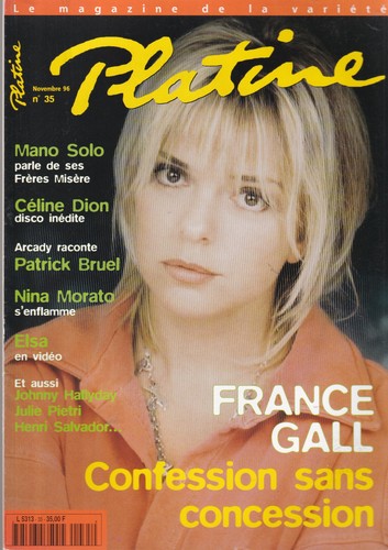 Platine france gall - platine,