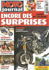 MOTO JOURNAL N°1732 BMW HP2 MEGAMOTO / GUZZI 1200 SPORT / SALON DE COLOGNE