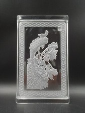 Plateau en verre pressé