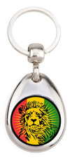 Lion rasta - Porte clé en
