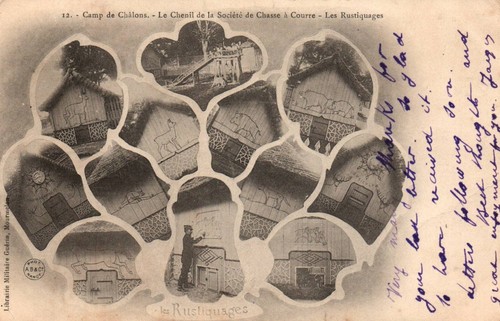 Cpa camp de chalons - de,