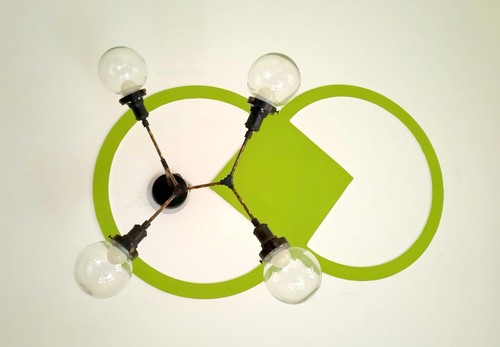 Lustre plafond moderne 4 - plafond,