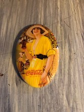12/22)  Vtg Coca-Cola Oval