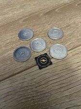 Star Wars X-wing Miniature  5 Tokens Métal Énergie Réversible