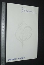 MENU VIERGE COGNAC HARDY COQ