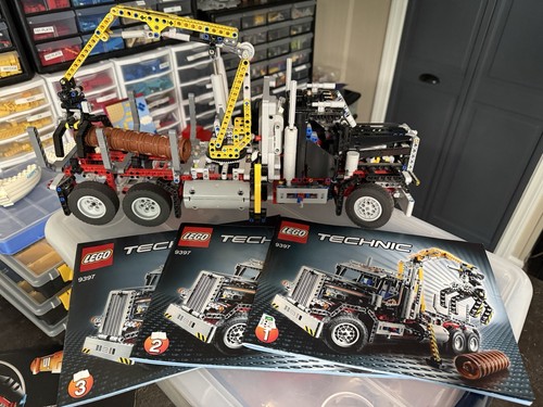 Lego technic logging - technic, truck