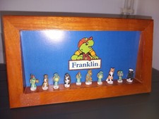 COFFRET DE FEVES FRANKLIN ET SES AMIS EN TRES BONNE ETAT