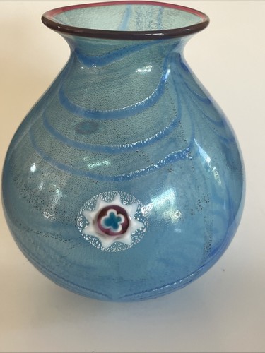 Vase boule murano millefiori - vase,