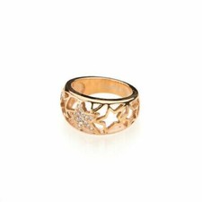 Bague Thierry Mugler Plaquée or jaune avec Zirconium T21203DZ. T.56. 89,00€ NEUF