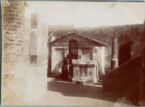 Italie pompéi vue du - du, temple
