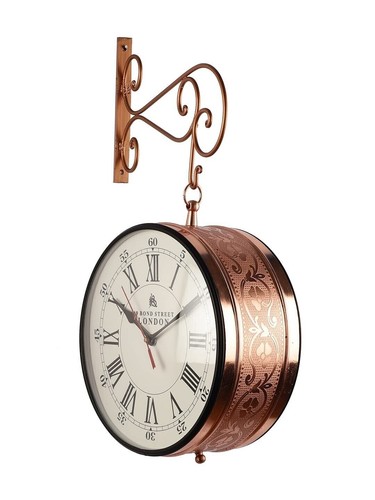 Ancienne horloge murale - , double