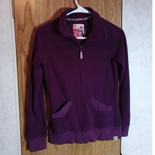 Roxy Purple Fleece Quarter Zip