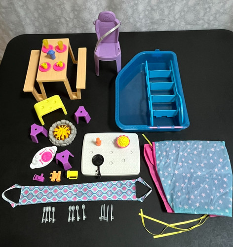 Barbie dream camper parts and - parts,