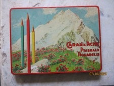 Ancienne boîte de crayons incomplète litho,Caran D'Ache