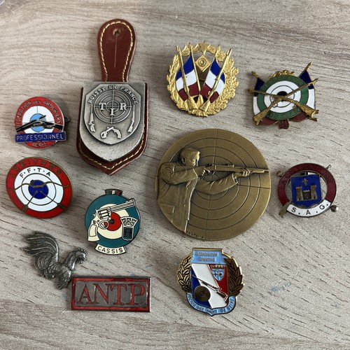 Insignes police clubs tir - police,,