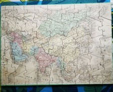 Rare Ancien Puzzle en Bois 50