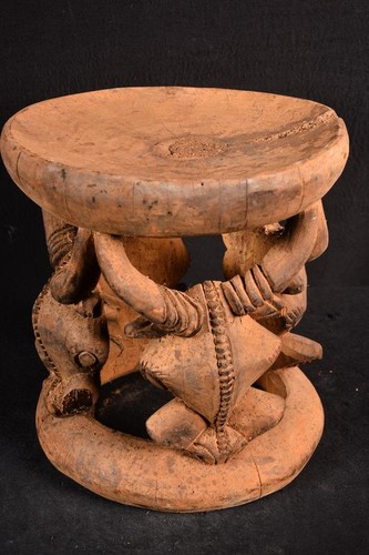 Tabouret bamoun ancien - tabouret,