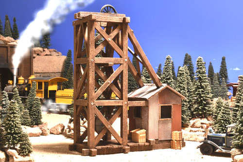 Scale train gold mine - g,