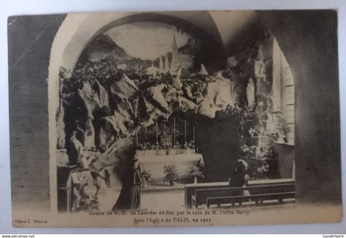 Palis 1911 grotte - (aube),