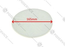 Filtre rond 165mm aspirateur - rond,
