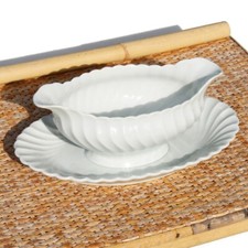 Saucière blanche - , en