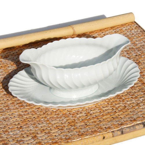 Saucière blanche - , en