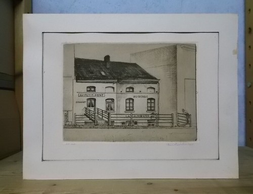 Bruxelles uccle lithographie - bruxelles,