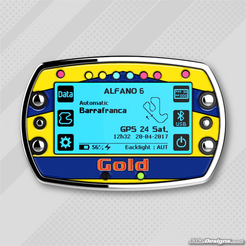 Gold kart style - gold,