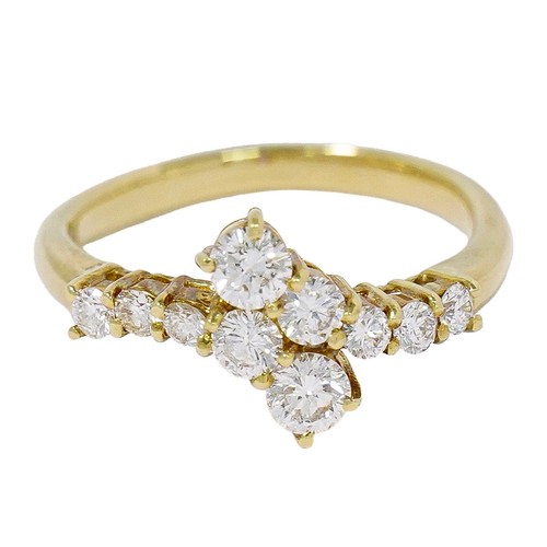 Bague diamant or - 0,73, ct