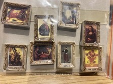 Série complete de 8 feves:  Chefs D’œuvre De La Peinture