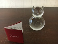 Chat (rare) en cristal de