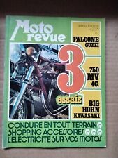 Moto-Revue n°2071, avril 1972, Falcone Guzzi, 750 MV 4C., Big Horn Kawasaki