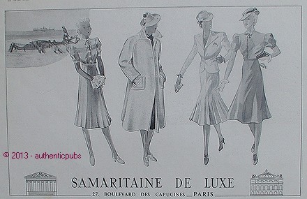 Publicite samaritaine luxe - publicite,