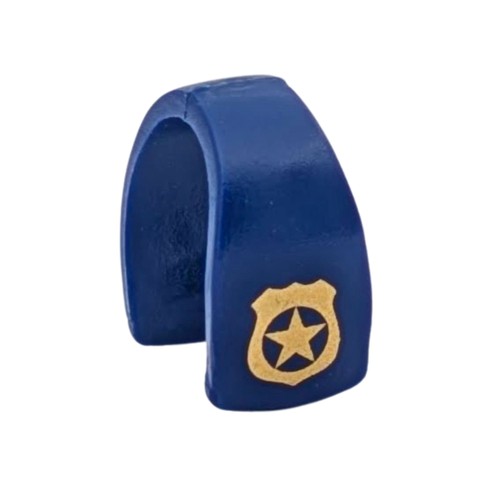 Playmobil harnais bleu police