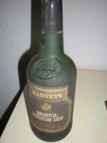 Vieille bouteille harveys - vieille,