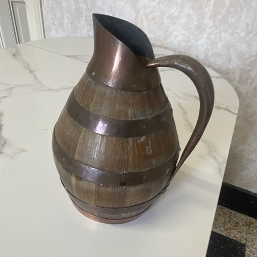 Pichet bois cerclé - en,