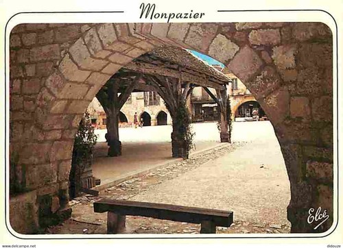 Carte postale monpazier - postale,