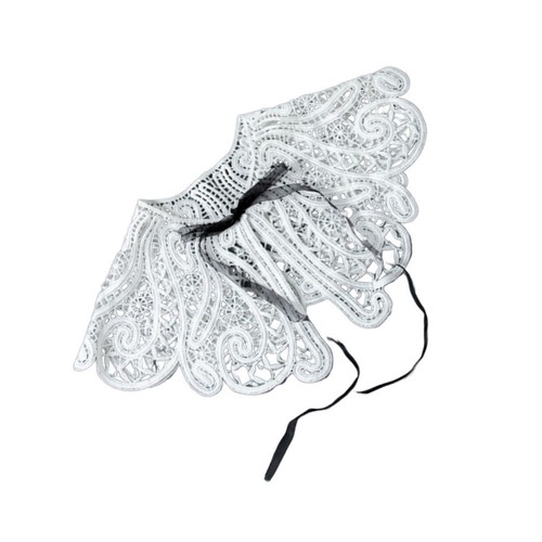 Corsage broderie col en - , de