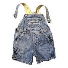 Original Timberland Bébé Jeans Salopette Taille 18M 80 86