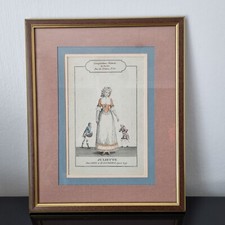 GRAVURE XIXè Costume Opéra