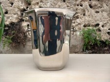 Beau seau à champagne en inox Létang Remy mesurant 21 cm de hauteur