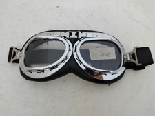 lunettes en cuir moto ancien