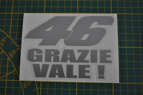 Stickers silver grazie vale - ,