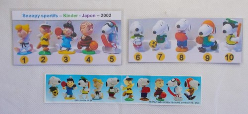 Kinder bpz japon snoopy - -,