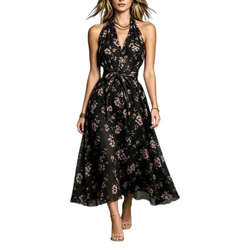 Casual midi dress - casual,