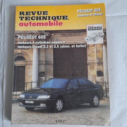 Revue technique peugeot 605 - revue,